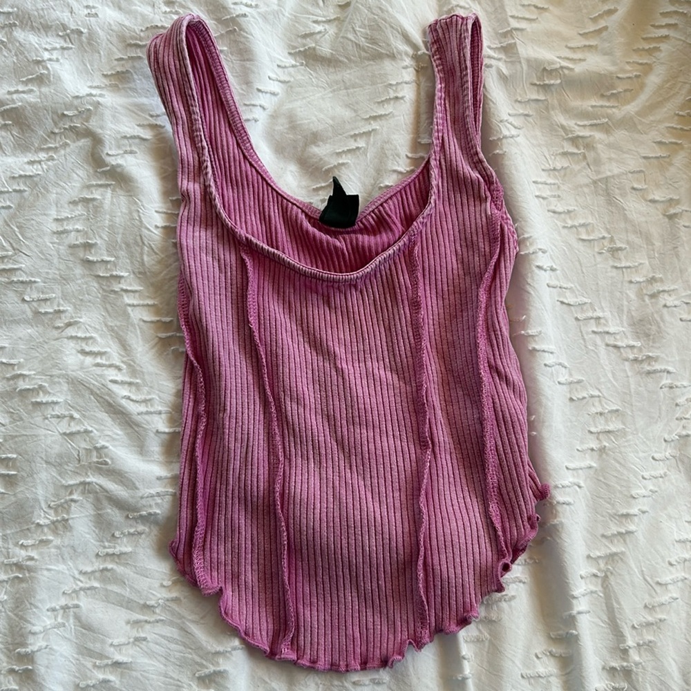 Wild fable pink crop top